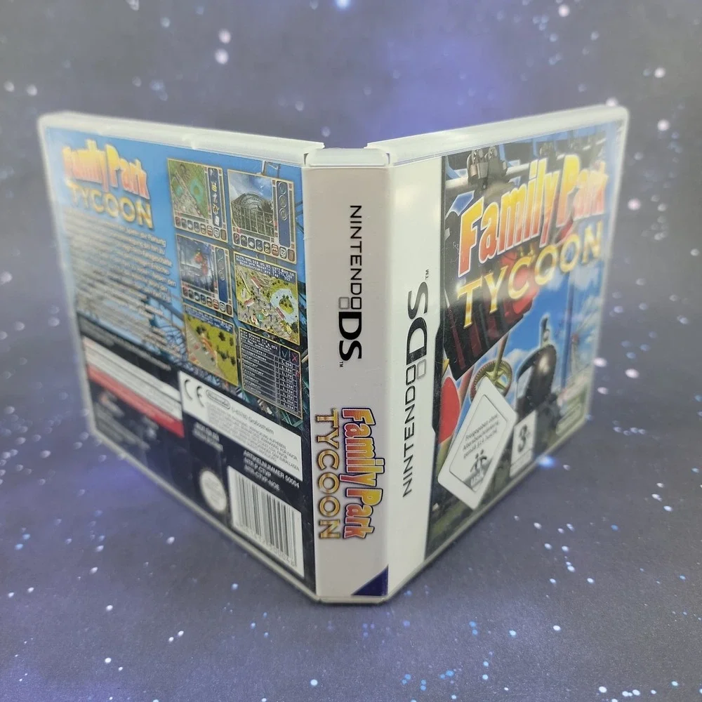 Family Park Tycoon (Nintendo DS) Germany Exclusive Release - Plays In English